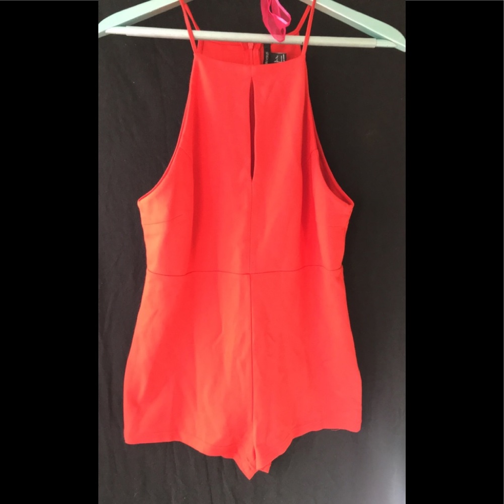 Red Charlotte Russe romper ❤️